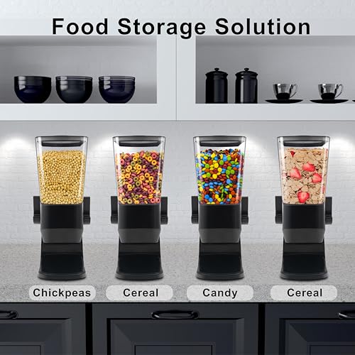 Cereal Dispenser Countertop with Lids