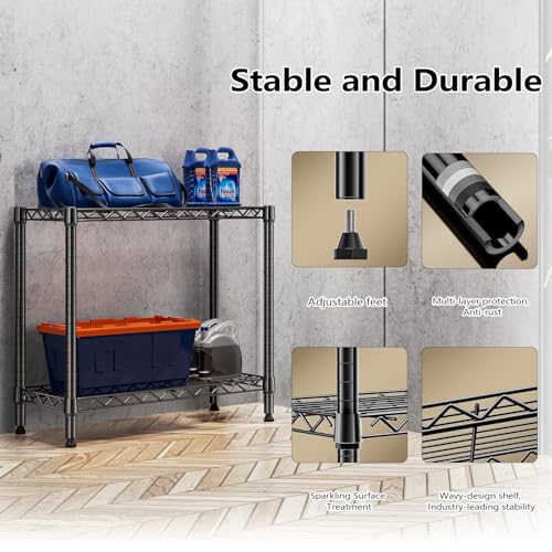 Storage Rack Metal Wire Shelving Unit