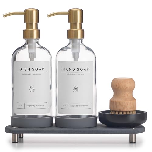 Luxury] Kitchen Soap Dispenser Set