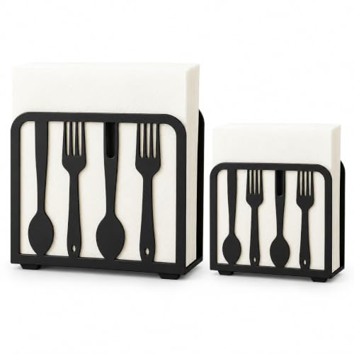 Parent 2 Pack Napkin Holder for table for everyday and beverage napkins