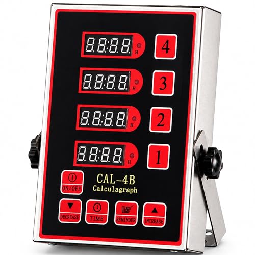 Commercial 4 Channels Digital Kitchen Timer (4 Channel)