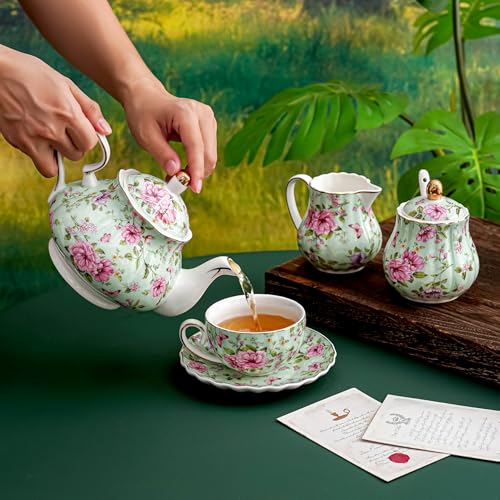 Ceramic Sugar and Creamer Set