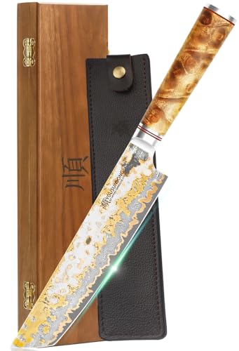 Copper Japanese Damascus Steel