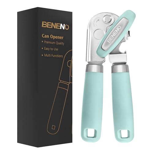 Manual Handheld Can Opener with Sharp Blade