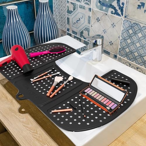 Bathroom Sink Cover for Counter Space & Storage Saver