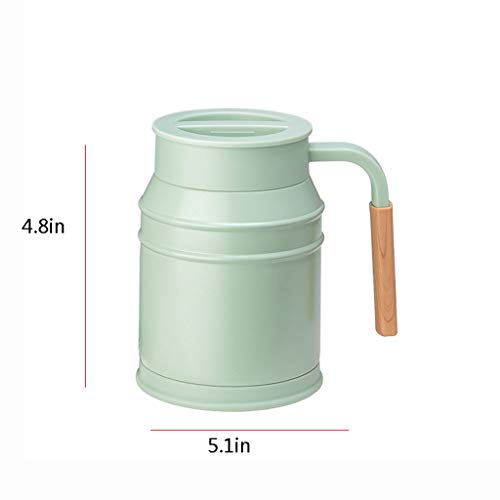 Kitchen Gravy Boat Cute Coffee Milk Jug Insulation and Cooling Stainless Steel Large Capacity 400ml Sauce Bowl (A)