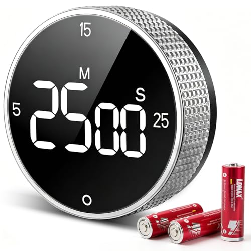 Digital Kitchen Timer with Magnetic (Sliver)