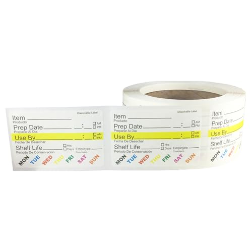 InStockLabels Dissolvable Food Rotation Labels