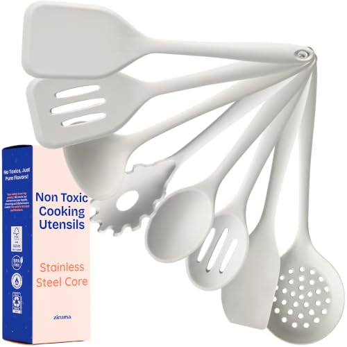 NonToxic Platinum Silicone Utensils (Gray)