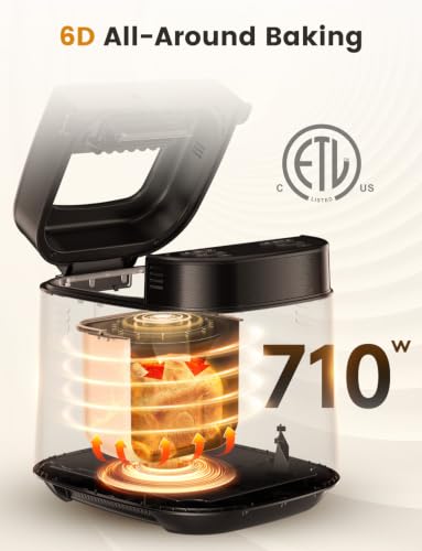 2026 Upgraded 2.5LB Bread Maker with Built (Iron Black)