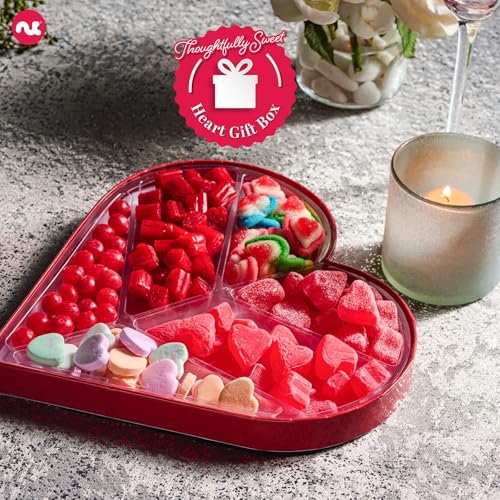 Mixed Nuts Heart Shaped Gift Basket
