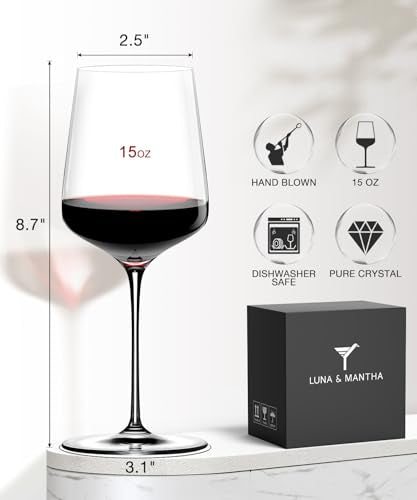 Red White Wine Glasses