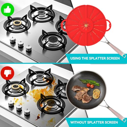 Silicone Splatter Screen for 10