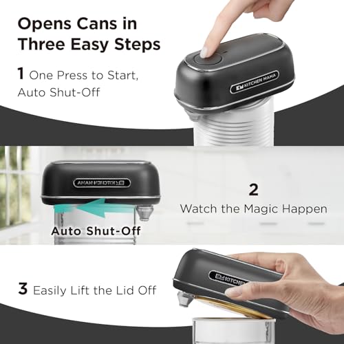 Orbit One Stainless Steel Rechargeable Electric Can Opener
