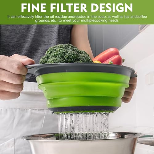 Collapsible Colander Strainer for Kitchen