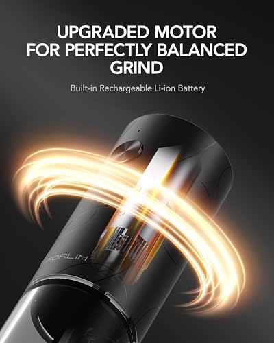 Electric Salt & Pepper Grinder Set