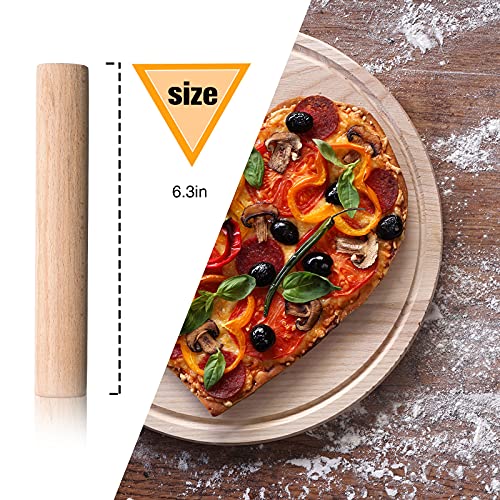 Small Rolling Pin Wood Mini Dumpling Dough Roller