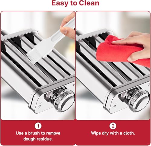 Electric Pasta Maker Machine (Silver)