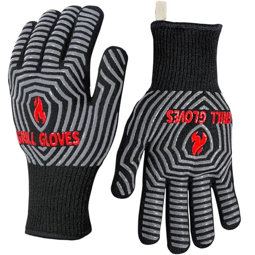 BBQ Gloves Oven Gloves 1472℉ Extreme Heat Resistant