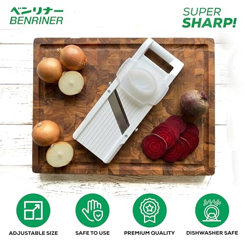 Mandoline Super Slicer (Super Slicer, White)