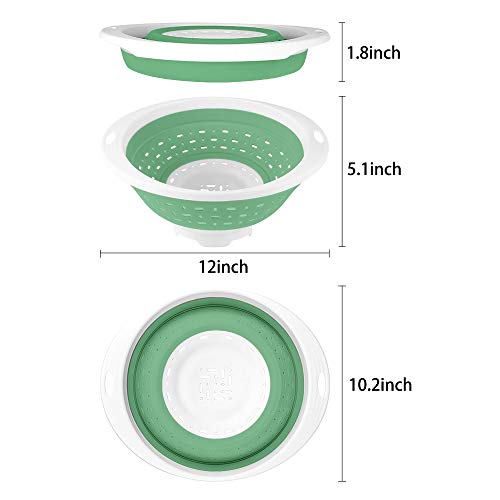 Collapsible Colander and Strainer