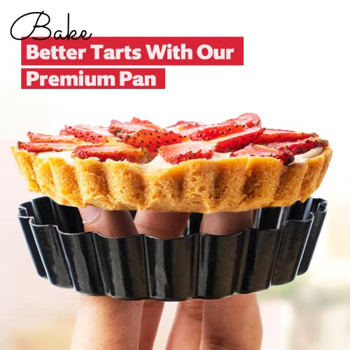 Tart Pan 9 Inch Removable Bottom