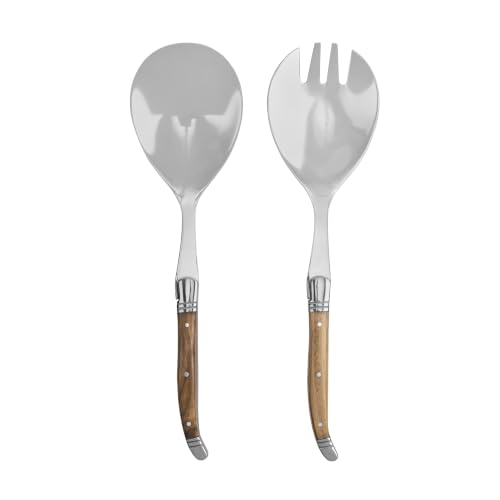 2 Piece Laguiole Connoisseur Rosewood Salad Servers
