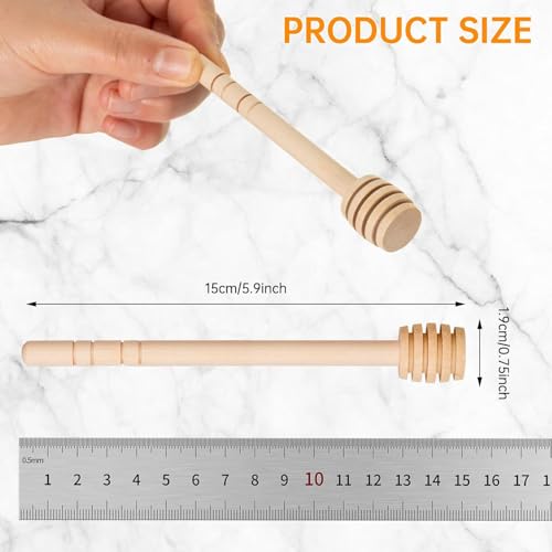 6 Inch Honey Dipper Sticks