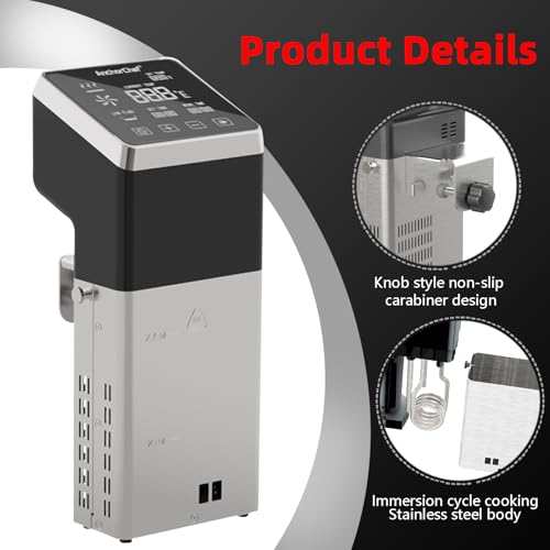 1400W Sous Vide Cooker (silver)