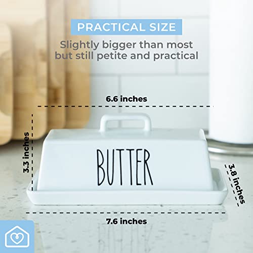 Butter Dish With Tray