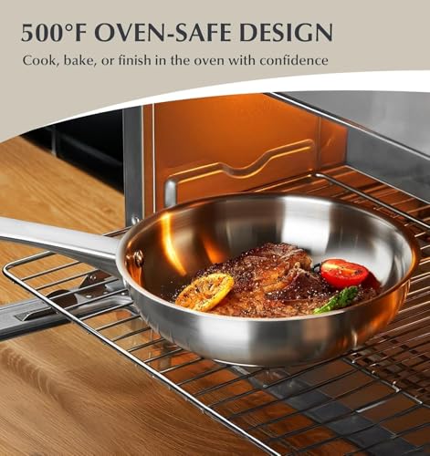 Stainless Steel Cookware Set 17 Piece