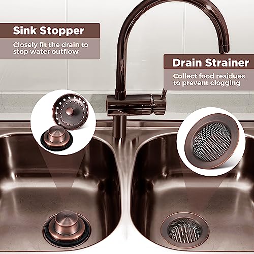 3 Pcs Sink Plug Stopper Disposal Drain Strainer