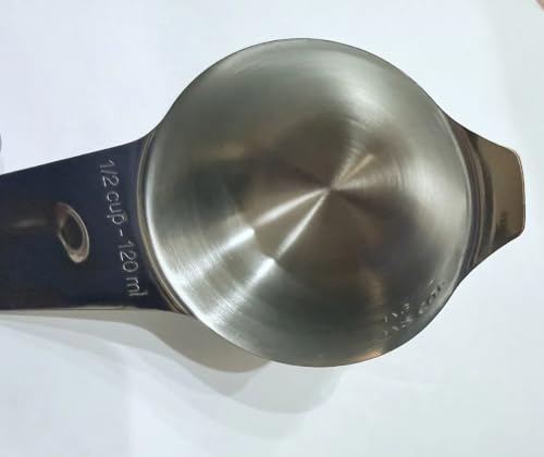 Stainless Steel Measuring Cups and Spoons Set