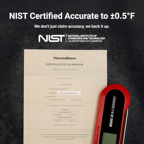 Professional 3X Faster 0.5sec Instant Read Meat Thermometer Digital HT02