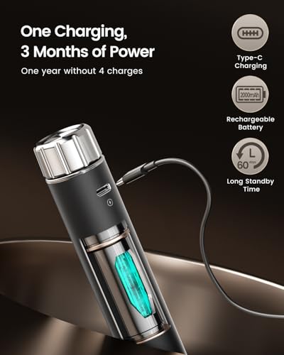 Rechargeable Milk Frother with Stepless Speed Control