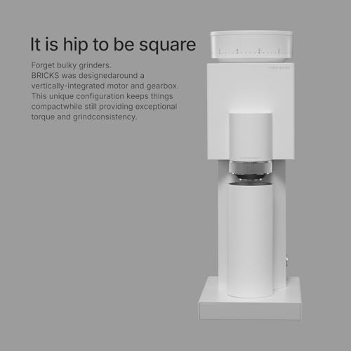 Bricks 01S Electric Coffee Grinder (White)