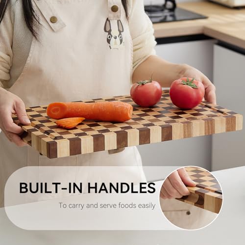 Acacia Wood Cutting Board (17"L x 1.2"W)