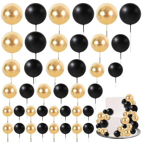 Balls Cake Toppers Foam Balls Cake Decorations