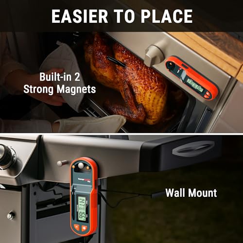 Thermopro TempSpike Plus 600FT Wireless Meat Thermometer with Upgraded Thinner Probe