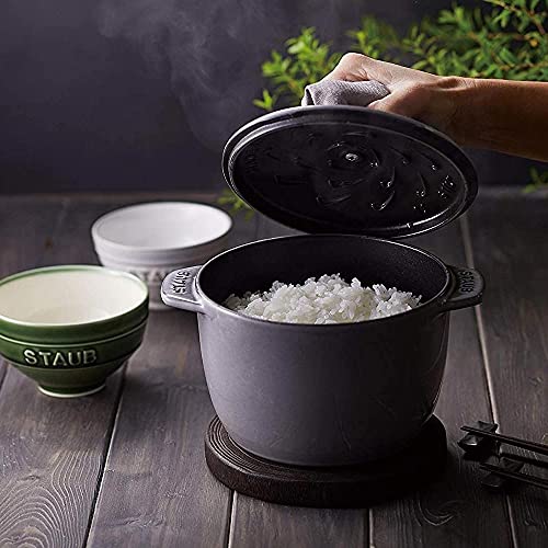 La Cocotte de Gohan Rice Pot Cooking Rice Cast Enameled Pot Rice Cooker