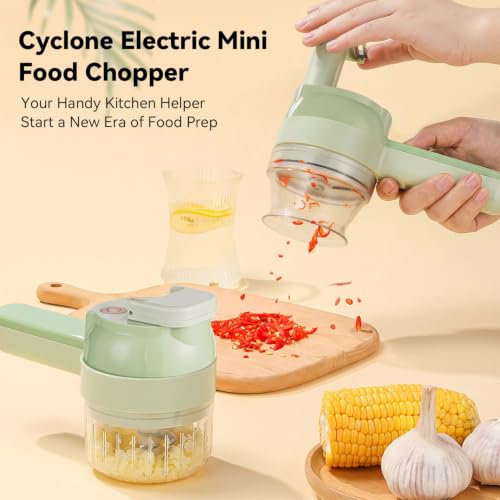 5-in-1 Wireless Electric Vegetable Chopper, Multi-Function Food Processor