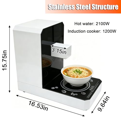 220V Commercial Induction Ramen Cooker Automatic Noodle Machine