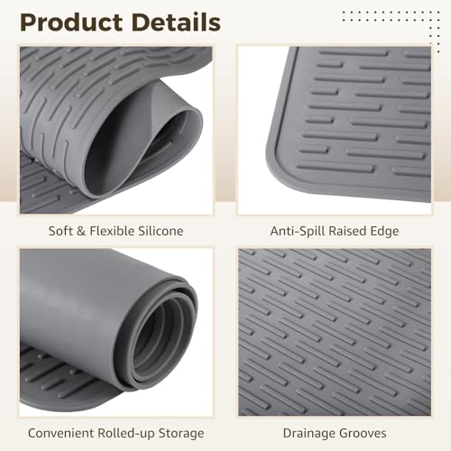 Extra Large Silicone Dish Drying Mat