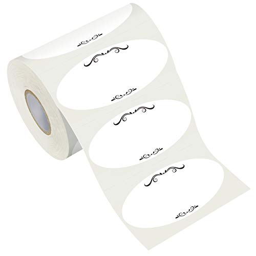 500 Removable Freezer Pantry Canning Labels