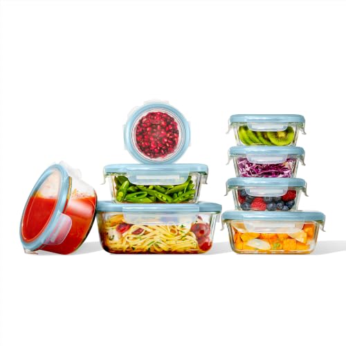 Good Grips Smart Seal 16 (Arctic / 16 Piece Glass Set)