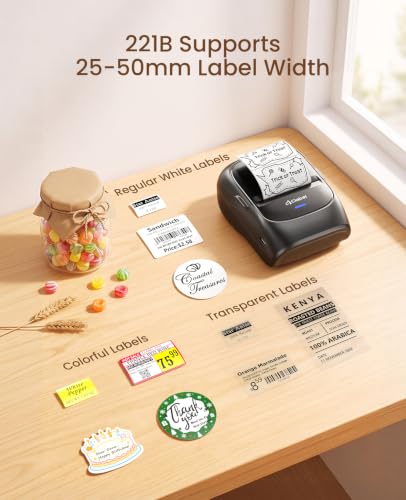 Label Maker Machine with Tape