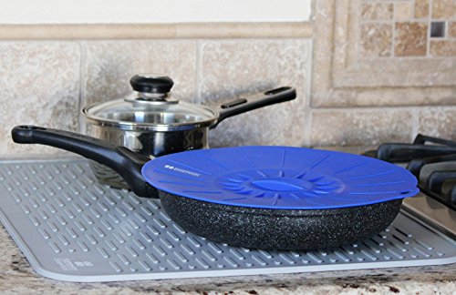 Silicone Dish Drying Mat (Extra Large / Gray)