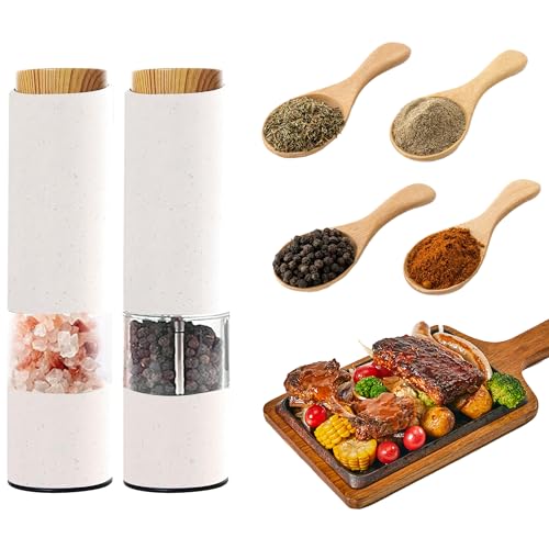 Gravity Electric Salt and Pepper Grinder Set