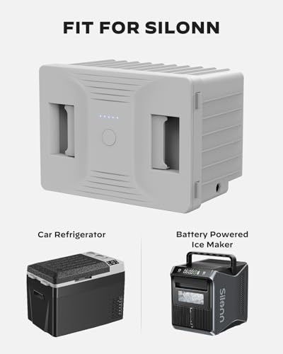 Battery Powered Ice Maker with 4