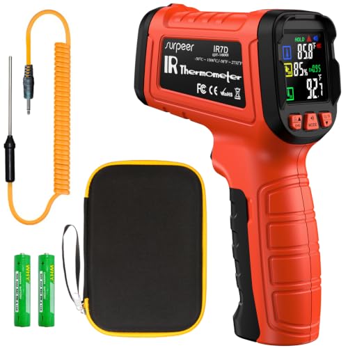 Infrared Thermometer Temperature Gun Digital Laser IR Temp Gun